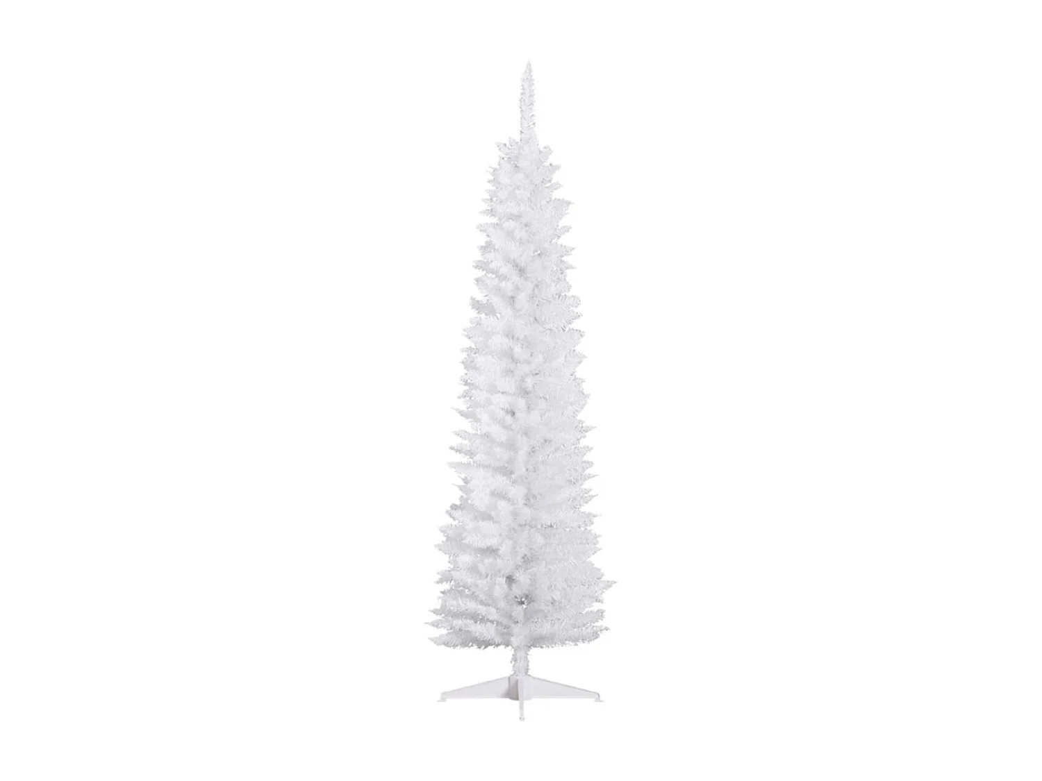 Árbol de navidad blanco 55x55x180 cm HOMCOM