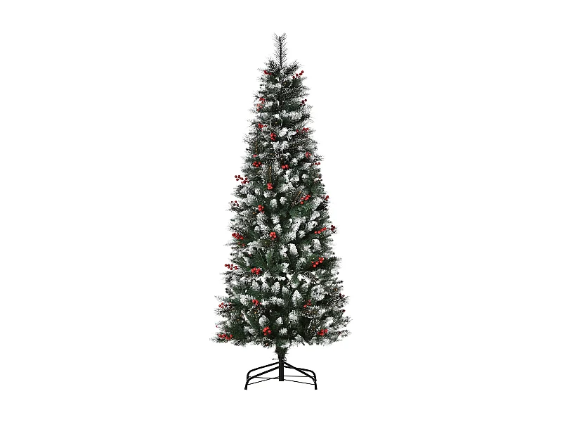Árbol de navidad verde 60x60x180 cm HOMCOM