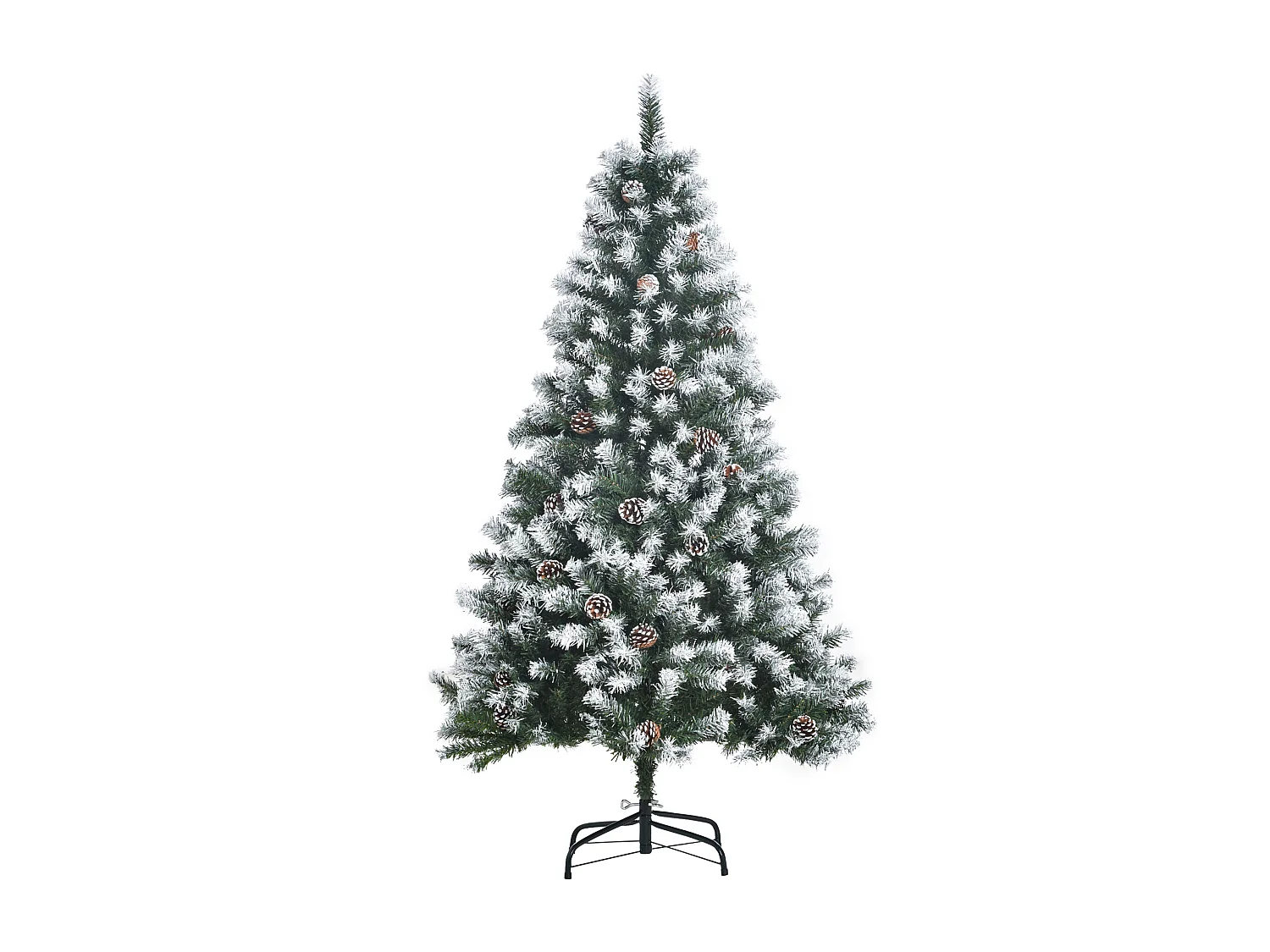Árbol de navidad verde 85x85x150 cm HOMCOM