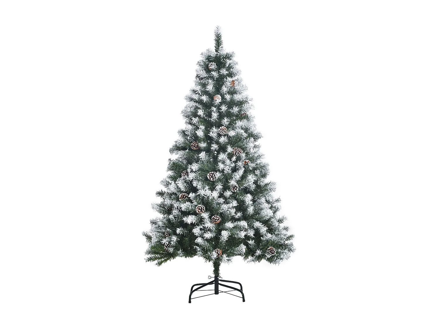 Árbol de navidad verde 85x85x150 cm HOMCOM