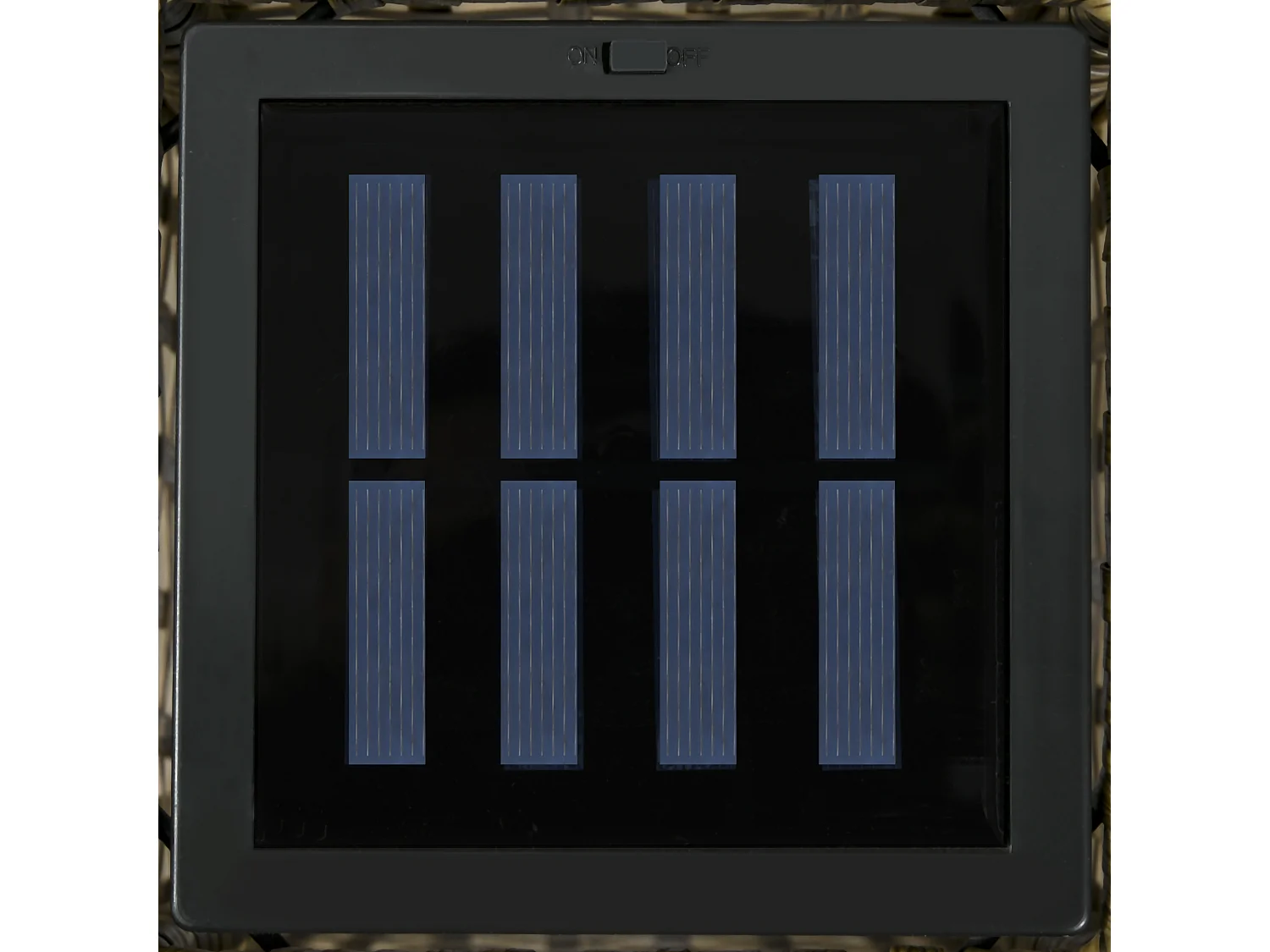 Lámpara de ratán arena 15.5x15.5x69 cm Outsunny