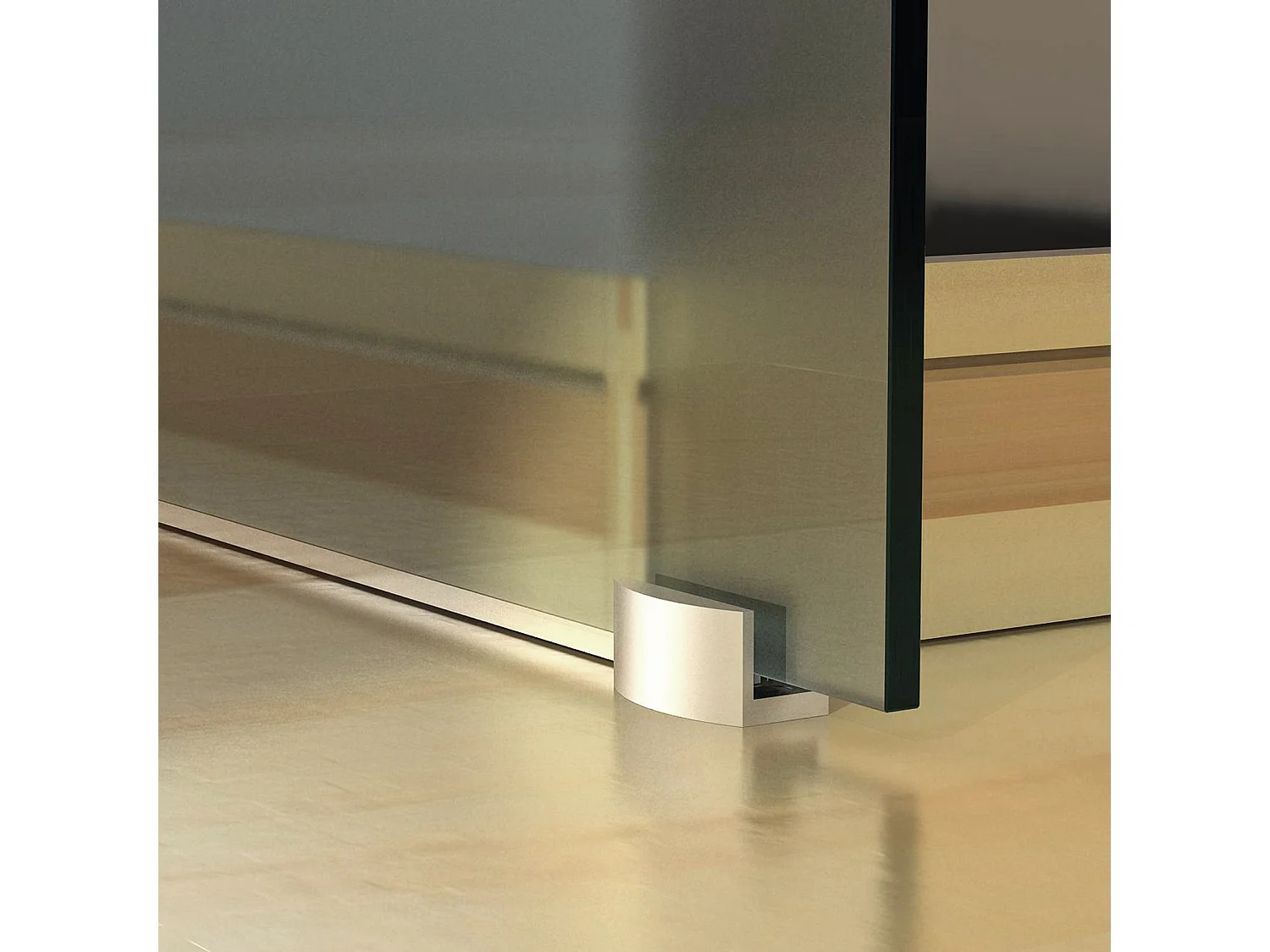 Puerta corredera translucido y a rayas transparentes 200x213 cm HOMCOM