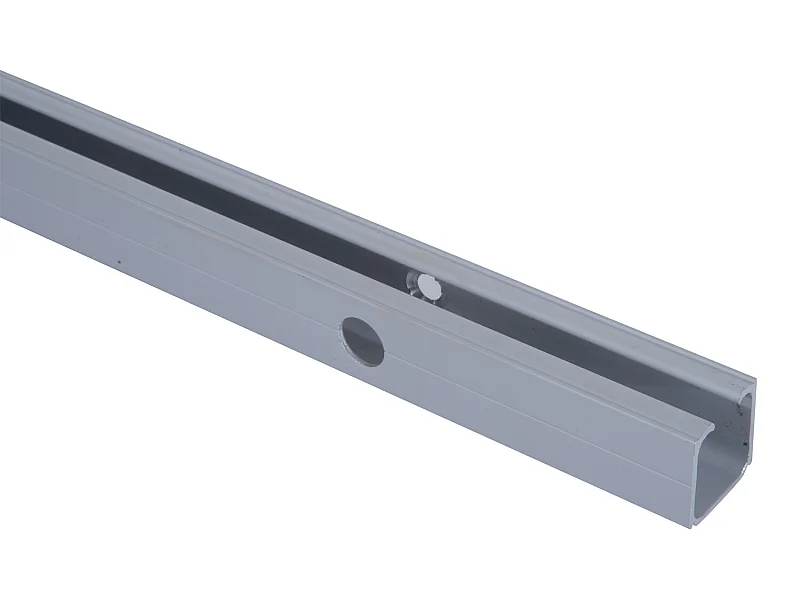 Kit instalacion puerta corredera marrón 200x3.05x3.06 cm HOMCOM