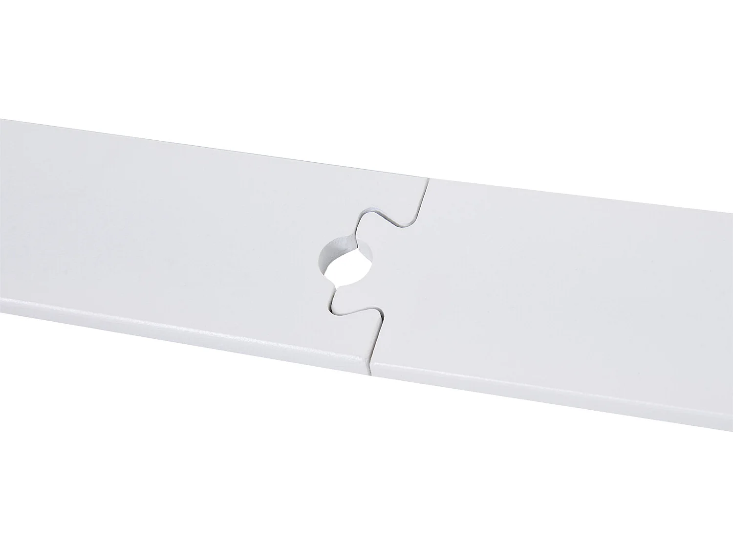 Herraje para puerta corredera blanco 183x0.6x4 cm HOMCOM