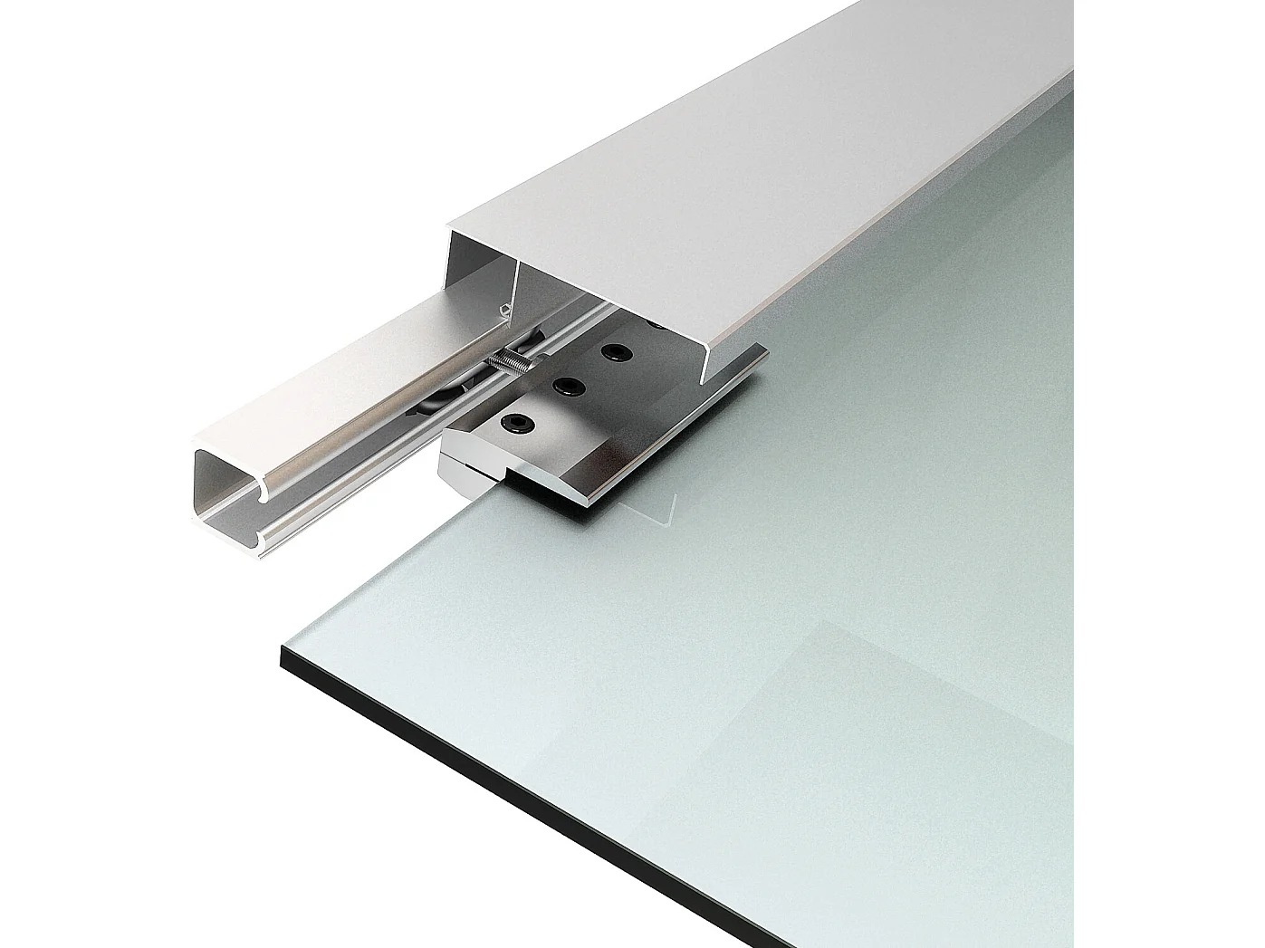 Puerta corredera transparente 200x213cm HOMCOM