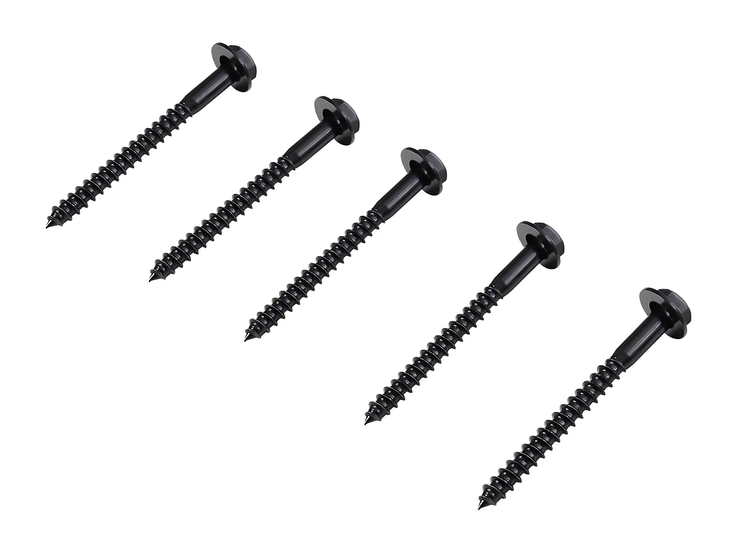 Kit de accesorios para puerta corredera negro 200x4x0,7cm HOMCOM