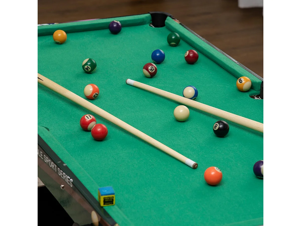 Mesa de multijuegos multicolor 118x104x71 cm HOMCOM