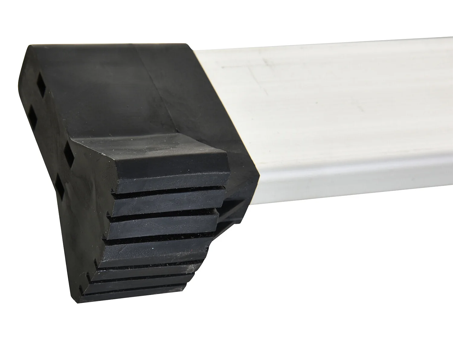 Escalera de aluminio plata 249x61x13 cm HOMCOM