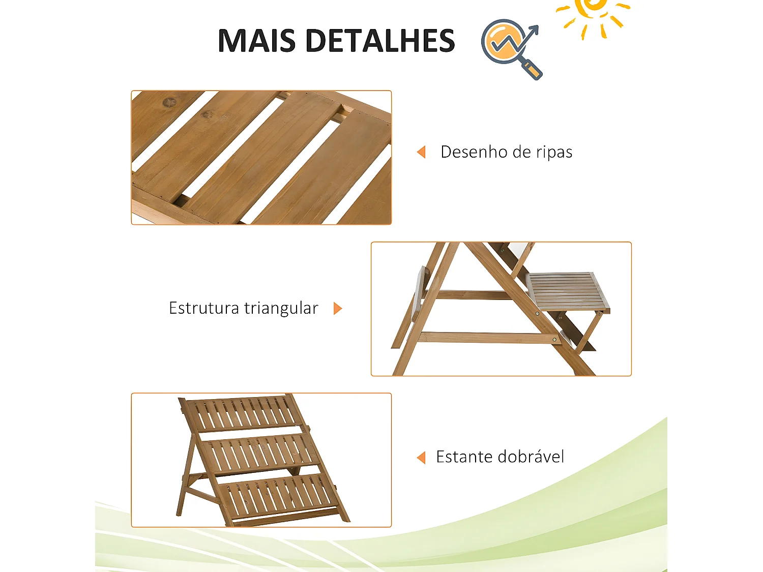 Estantería para plantas marrón 101x83x88 cm Outsunny