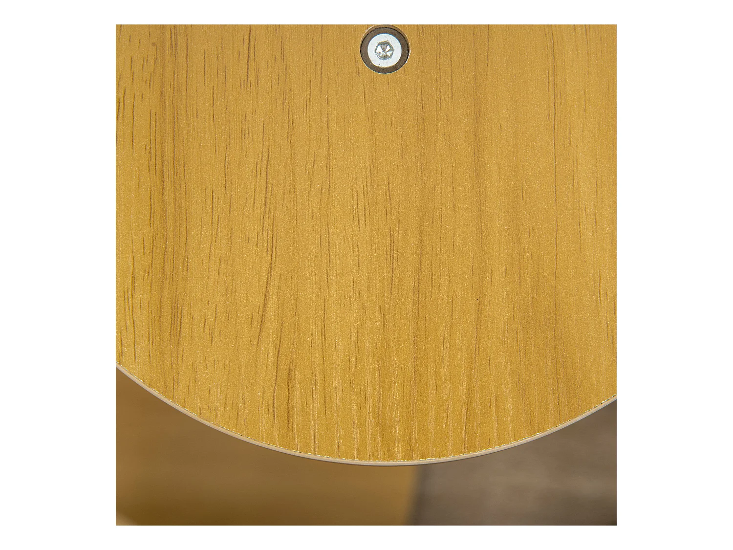 Soporte para plantas blanco y natural 40x40x95.5 cm Outsunny