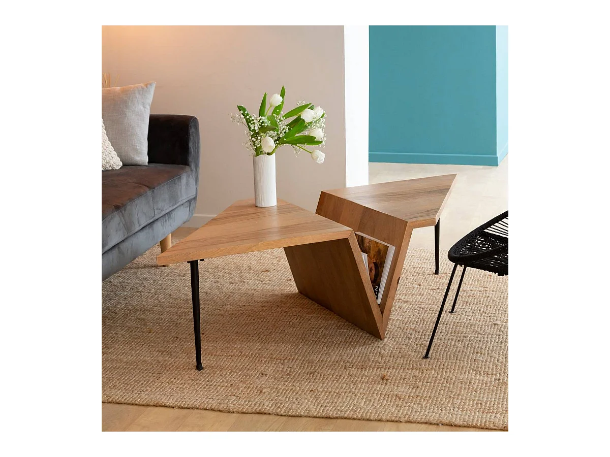 Table basse en bois de manguier Letizia