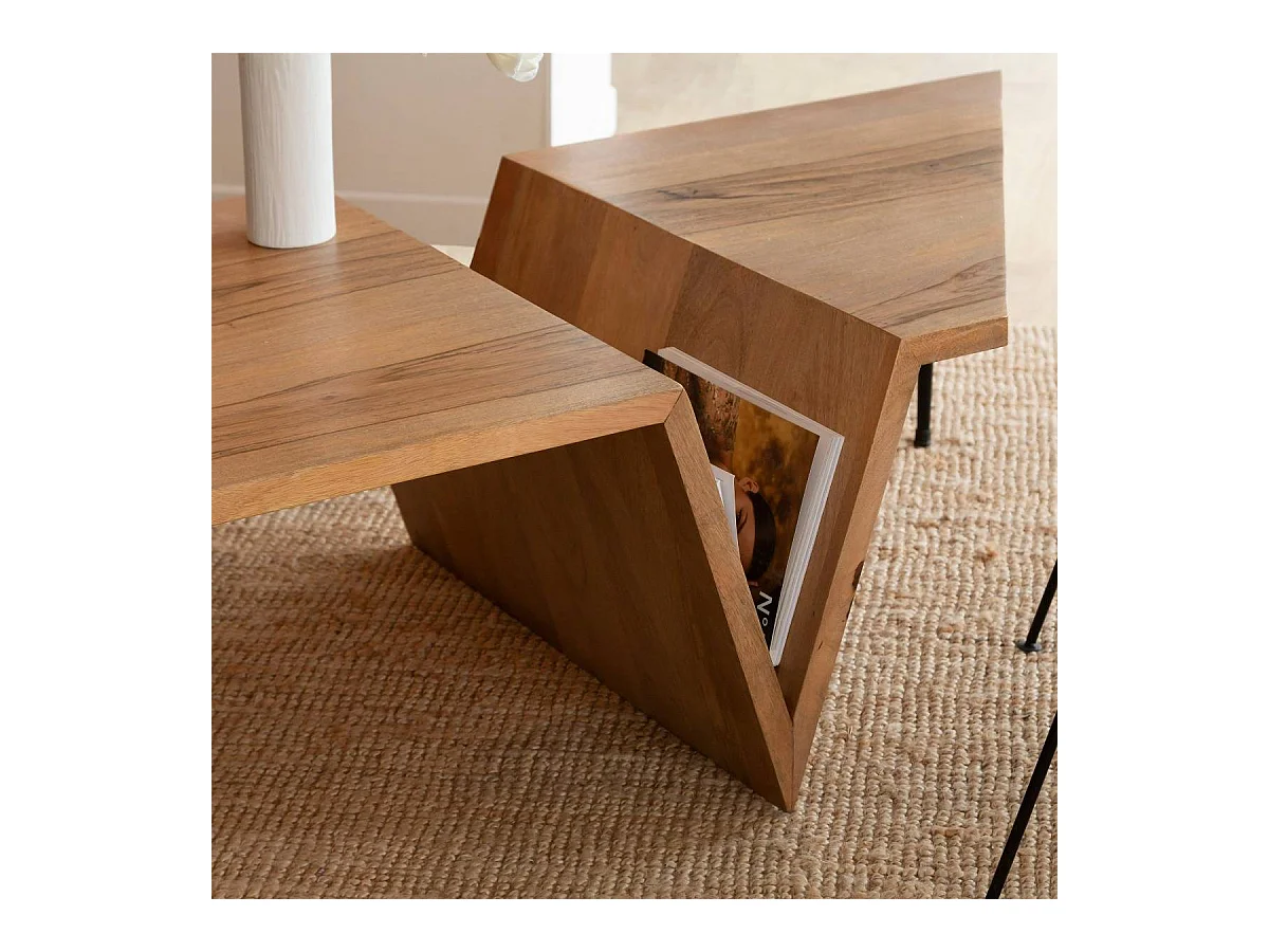 Table basse en bois de manguier Letizia