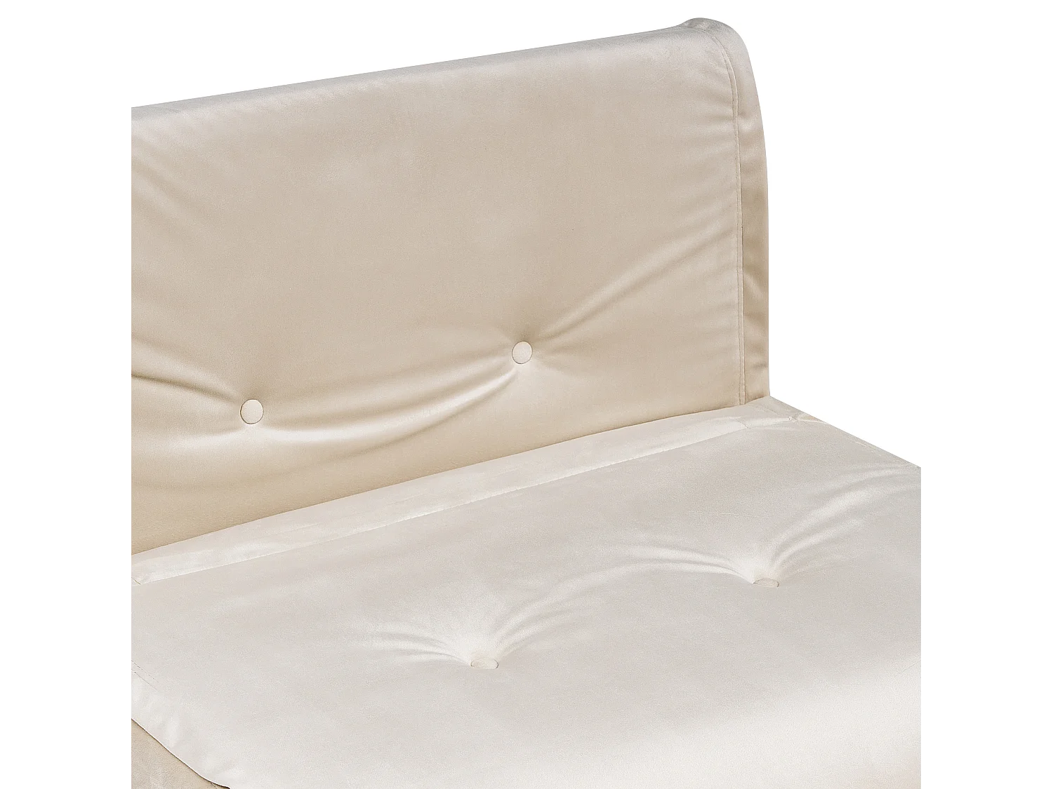 Fauteuil convertible VESTFOLD Velours Beige