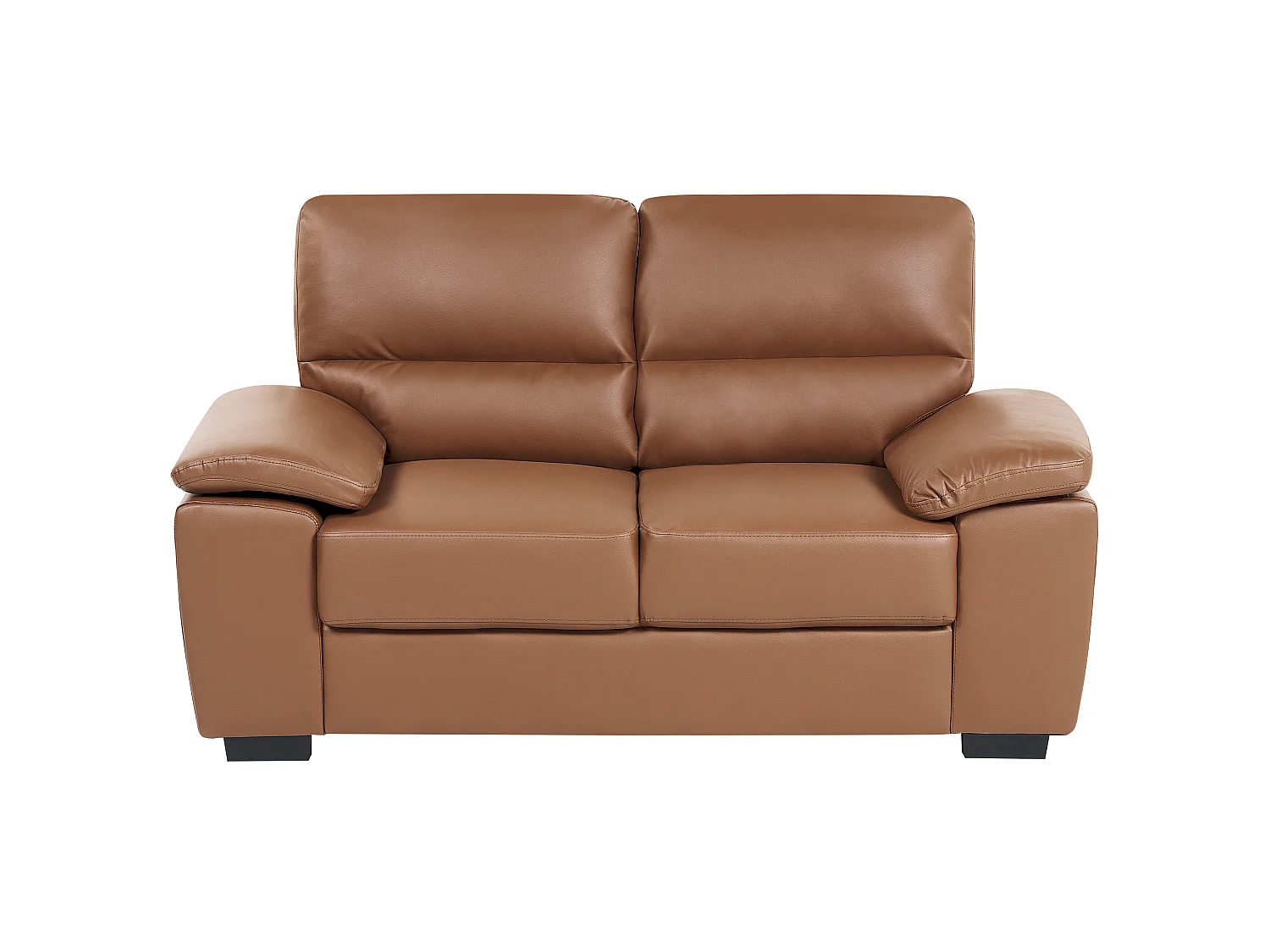 Ensemble de salon 5 places VOGAR Cuir PU Marron doré