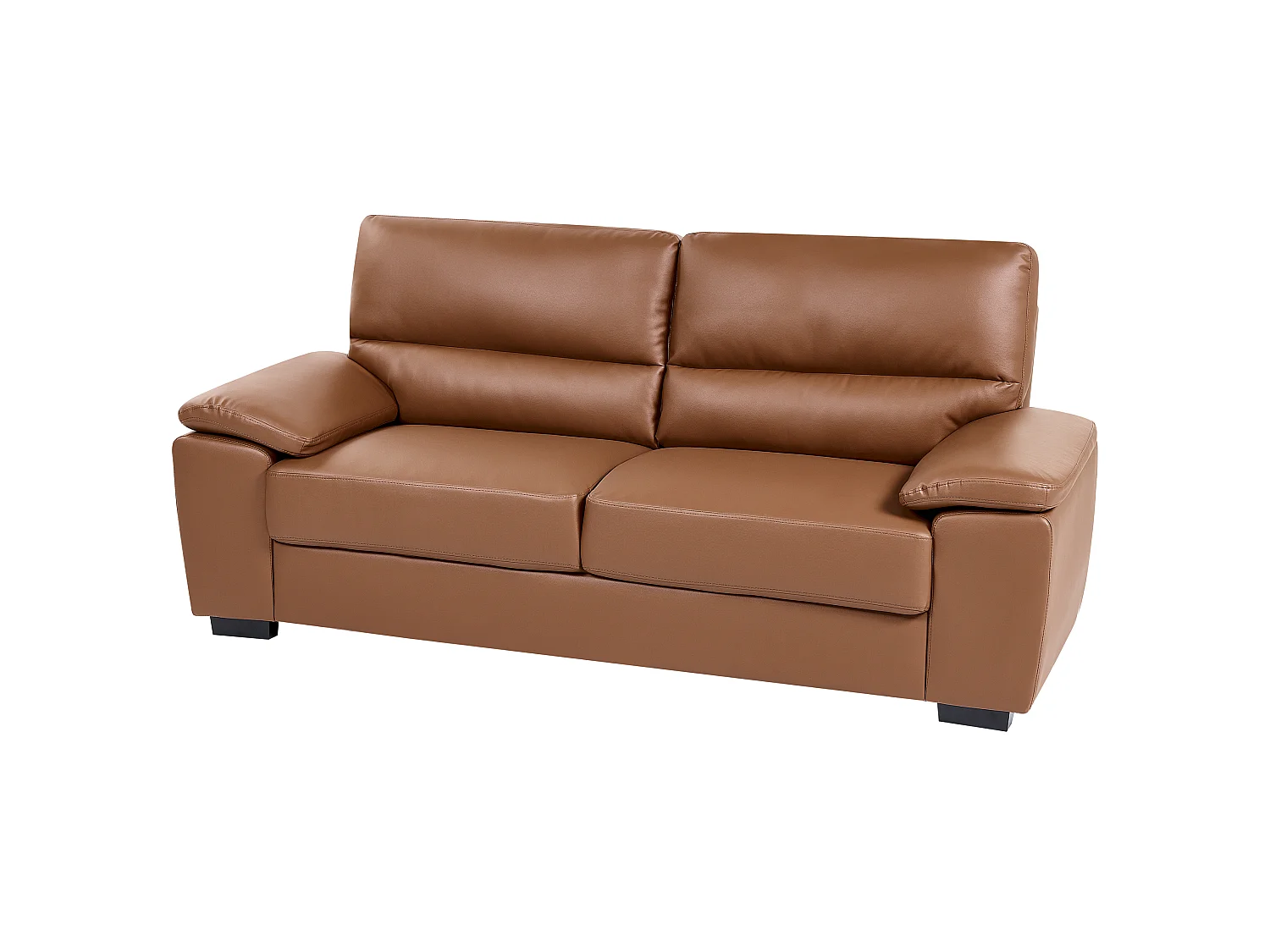 Ensemble de salon 5 places VOGAR Cuir PU Marron doré