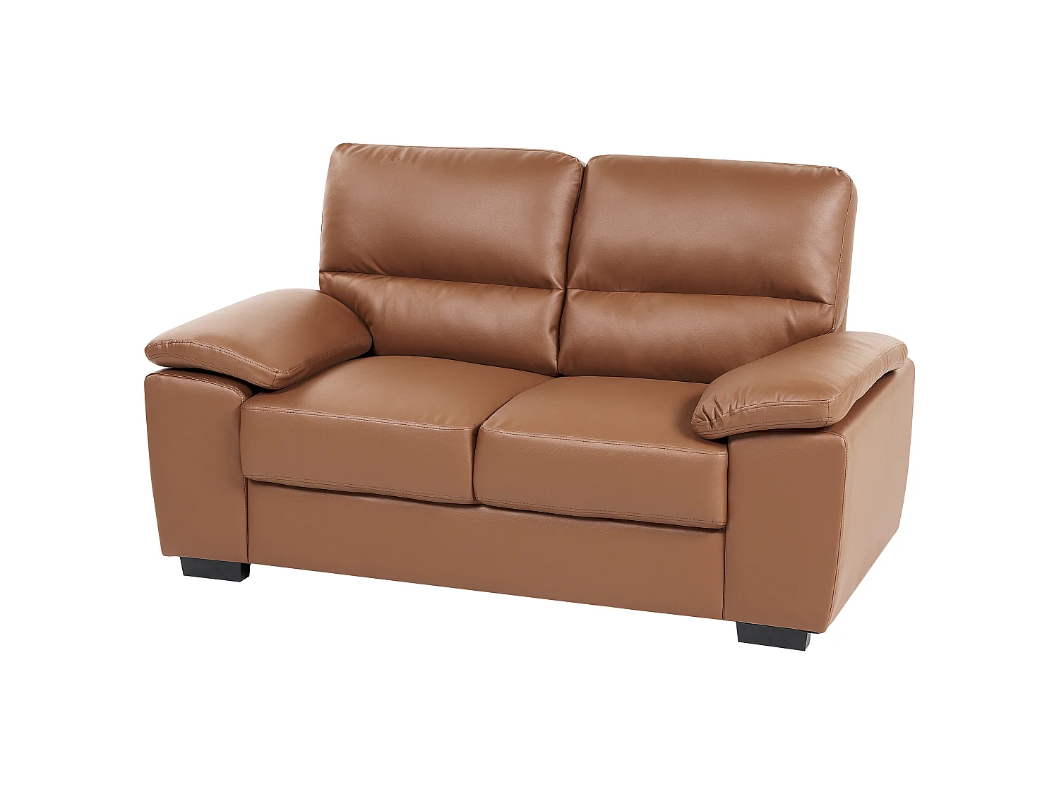 Ensemble de salon 5 places VOGAR Cuir PU Marron doré