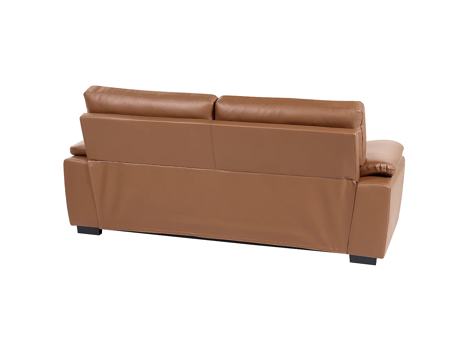 Ensemble de salon 5 places VOGAR Cuir PU Marron doré