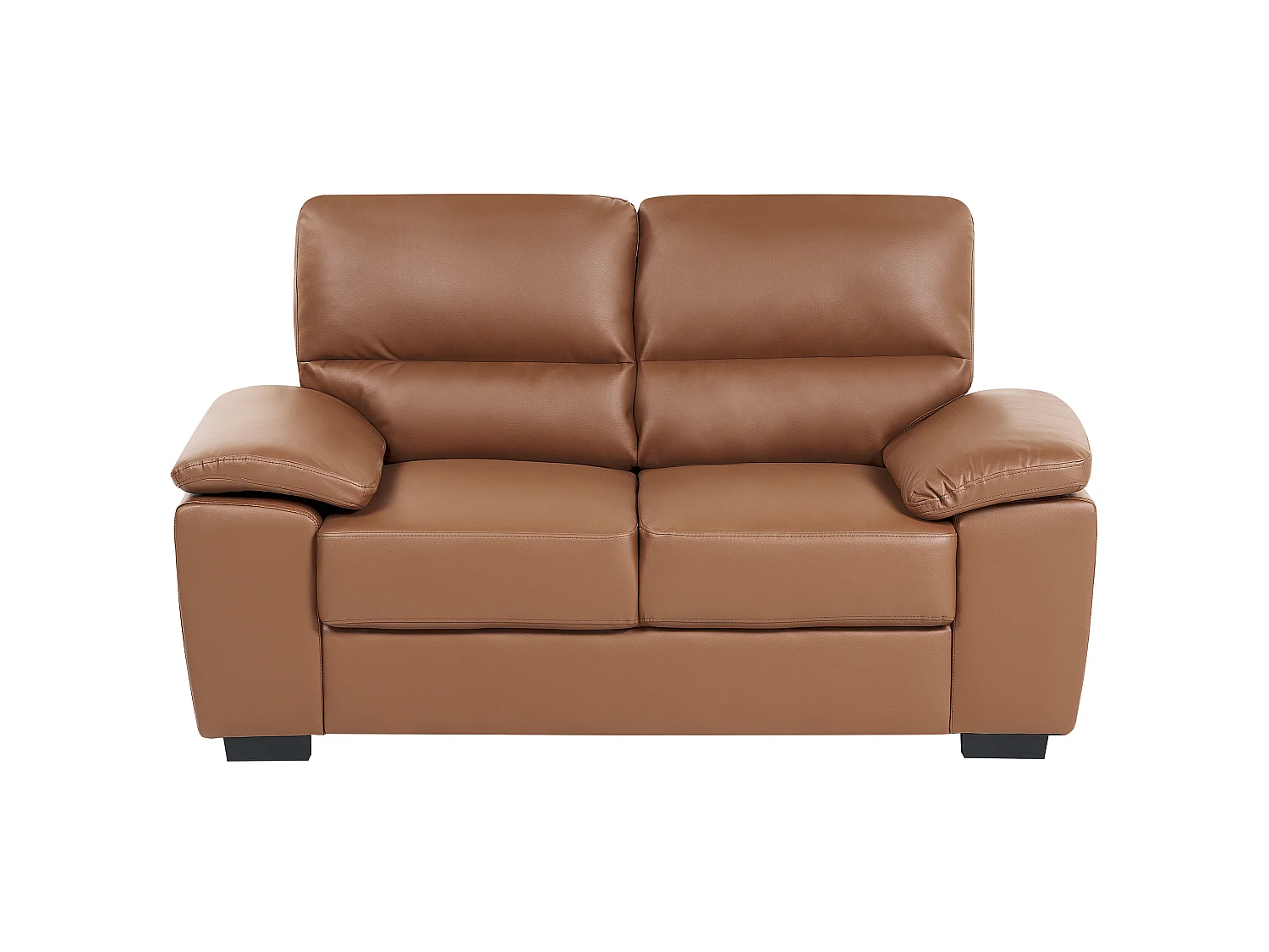 Ensemble de salon 5 places VOGAR Cuir PU Marron doré