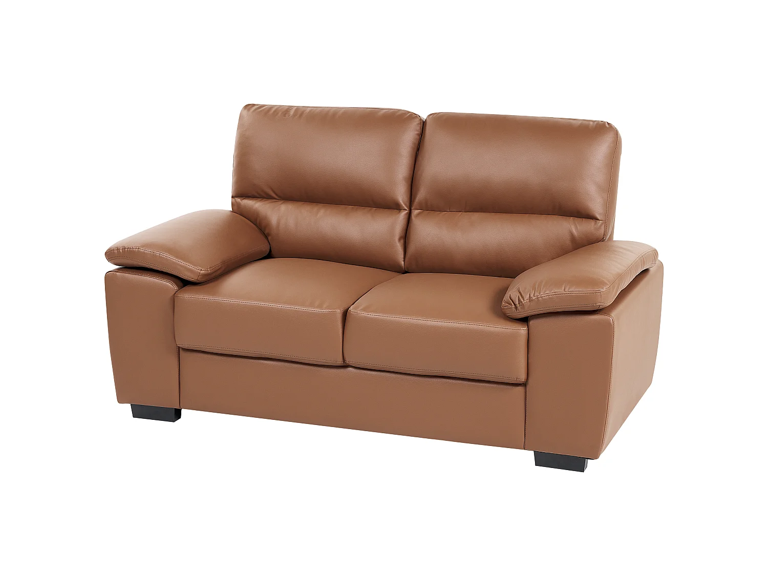 Ensemble de salon 5 places VOGAR Cuir PU Marron doré