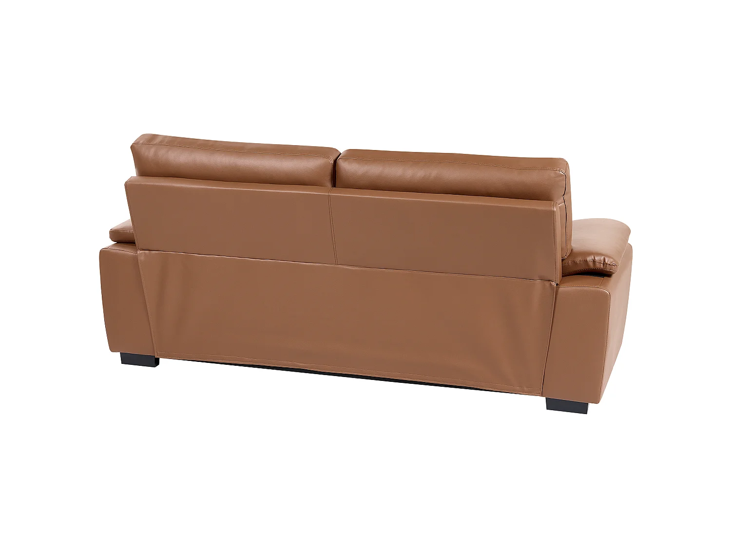 Ensemble de salon 5 places VOGAR Cuir PU Marron doré