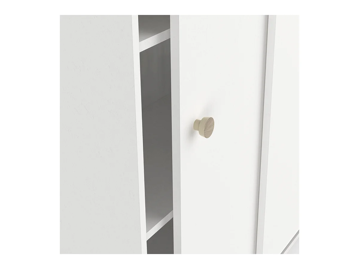 Mobile contenitore 2 porte scorrevoli L79,9 cm - IZZY