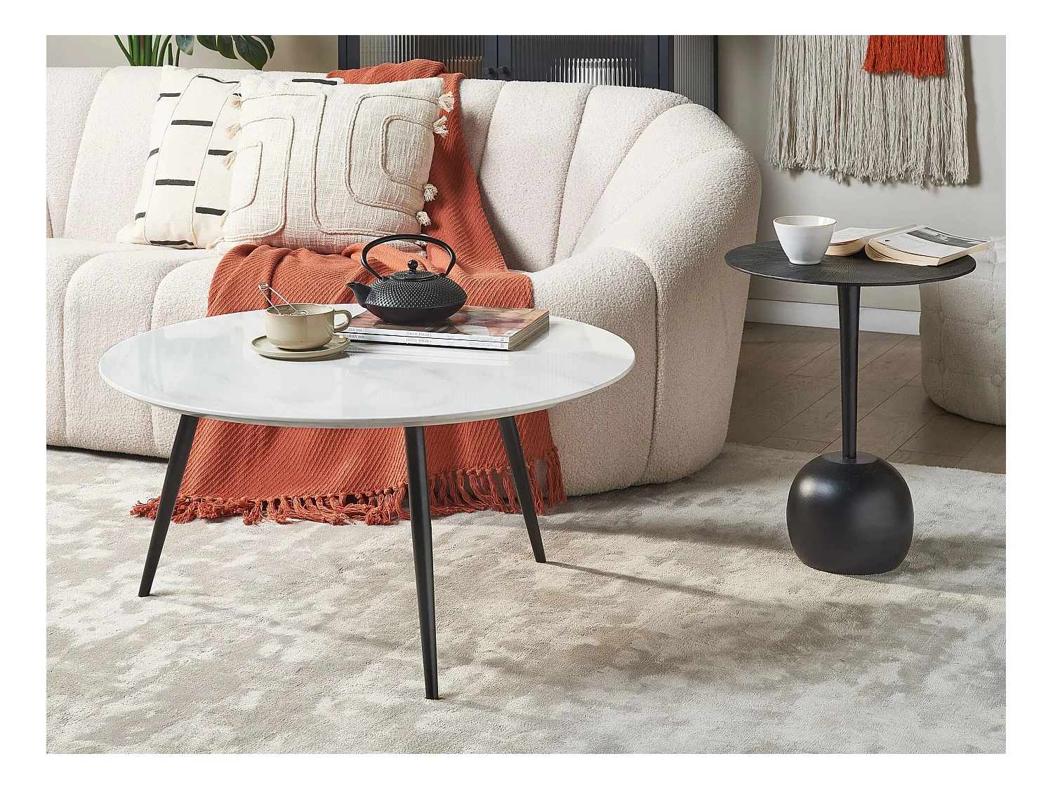 Salontafel EFFIE Wit marmer