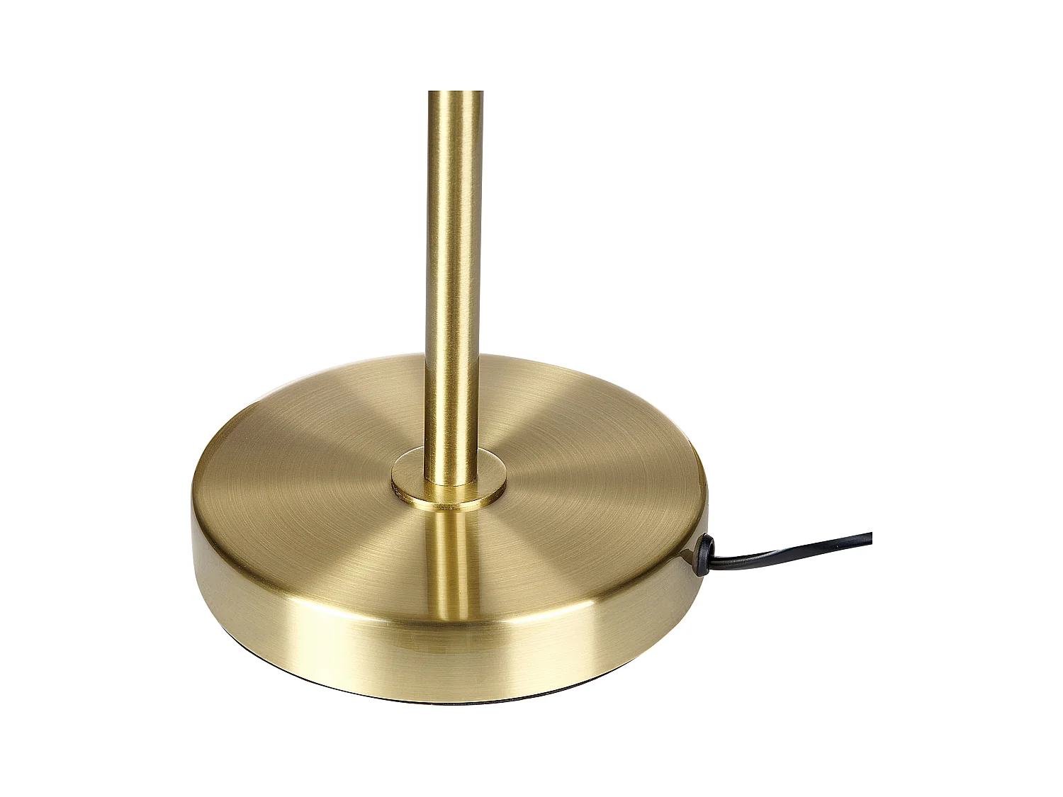 Lampe à poser CAPARO Métal Noir/doré