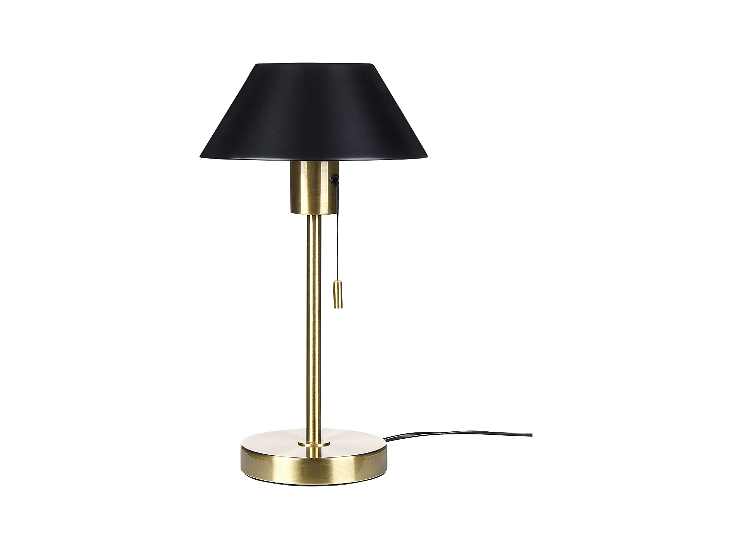 Tafellamp CAPARO Metaal Zwart/goud