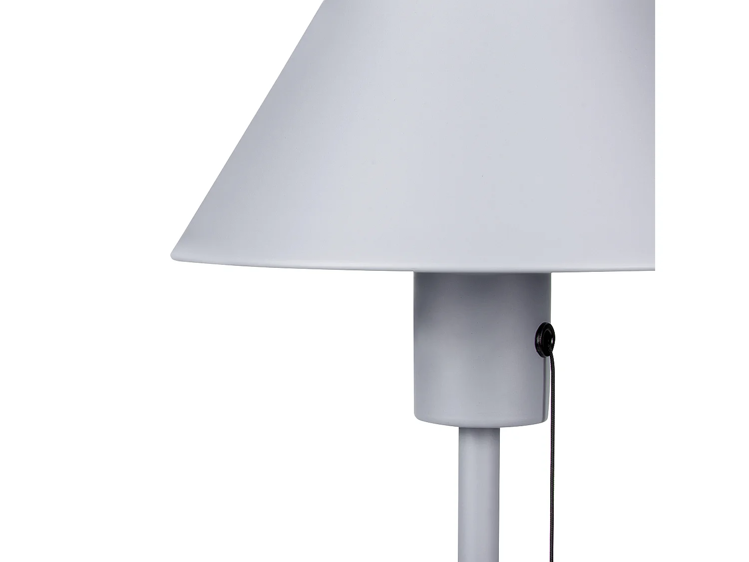 Tafellamp CAPARO Metaal Lichtgrijs