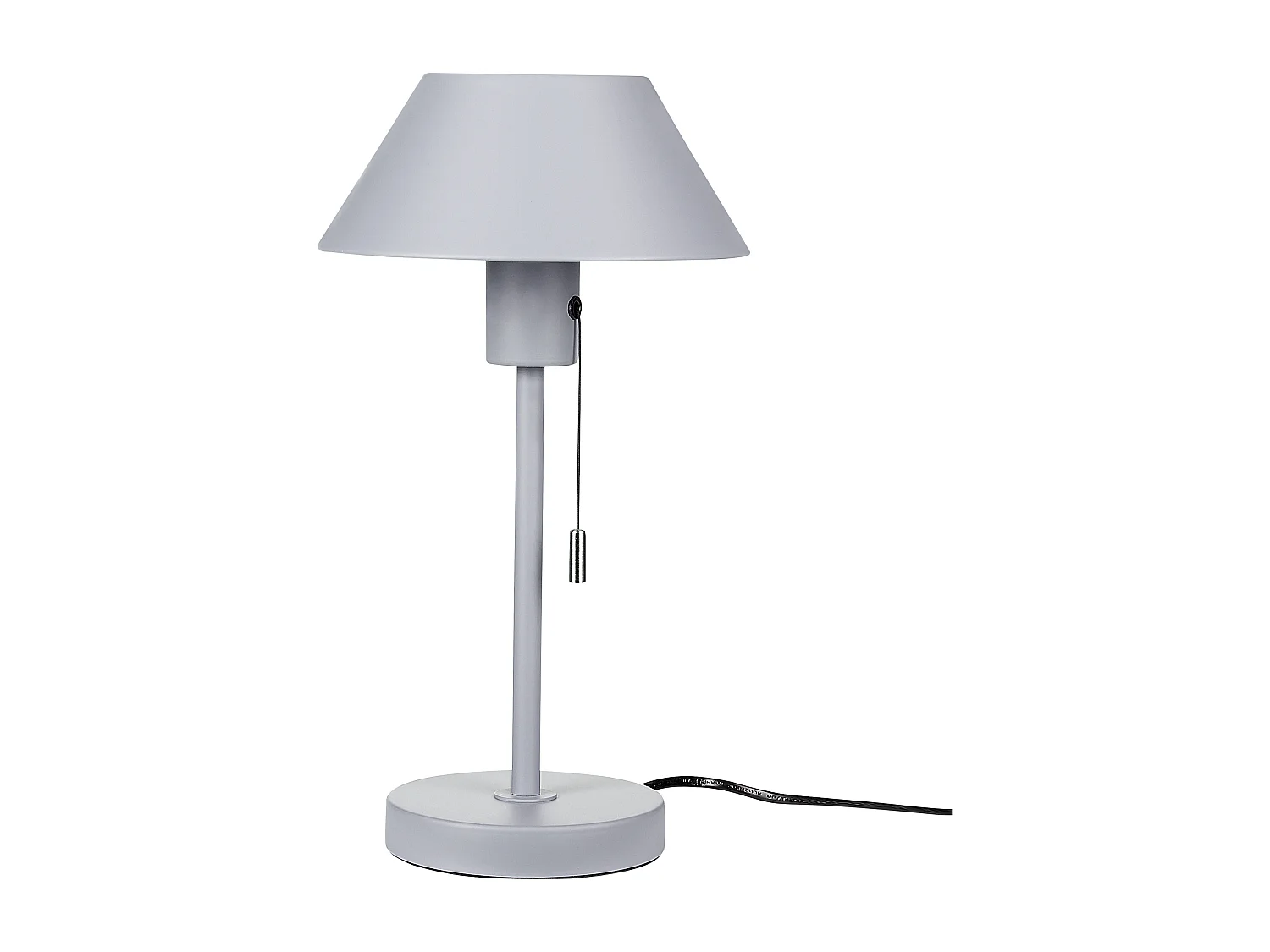 Lampe à poser CAPARO Métal Gris clair
