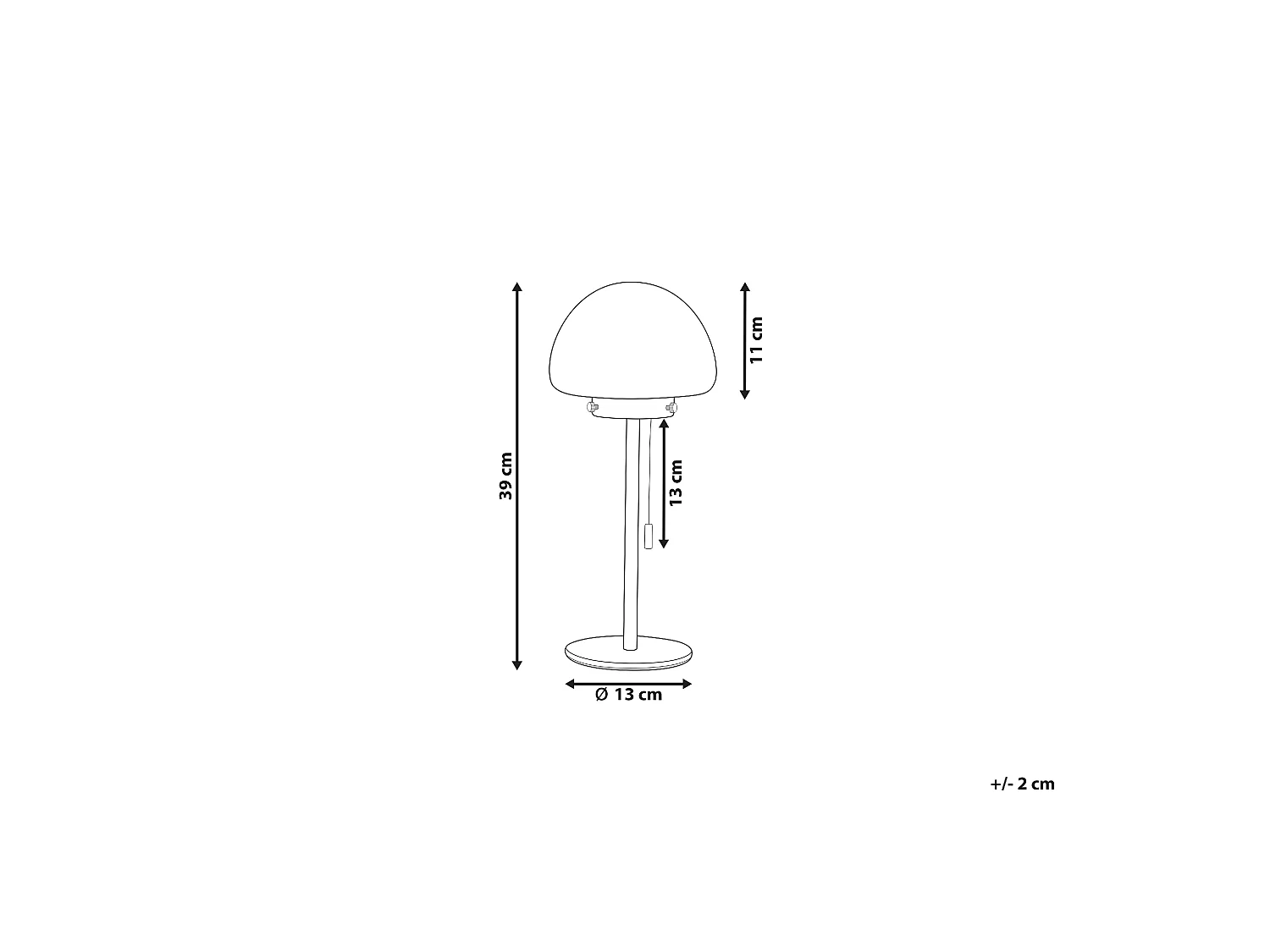 Lampe à poser MORUGA Métal Vert