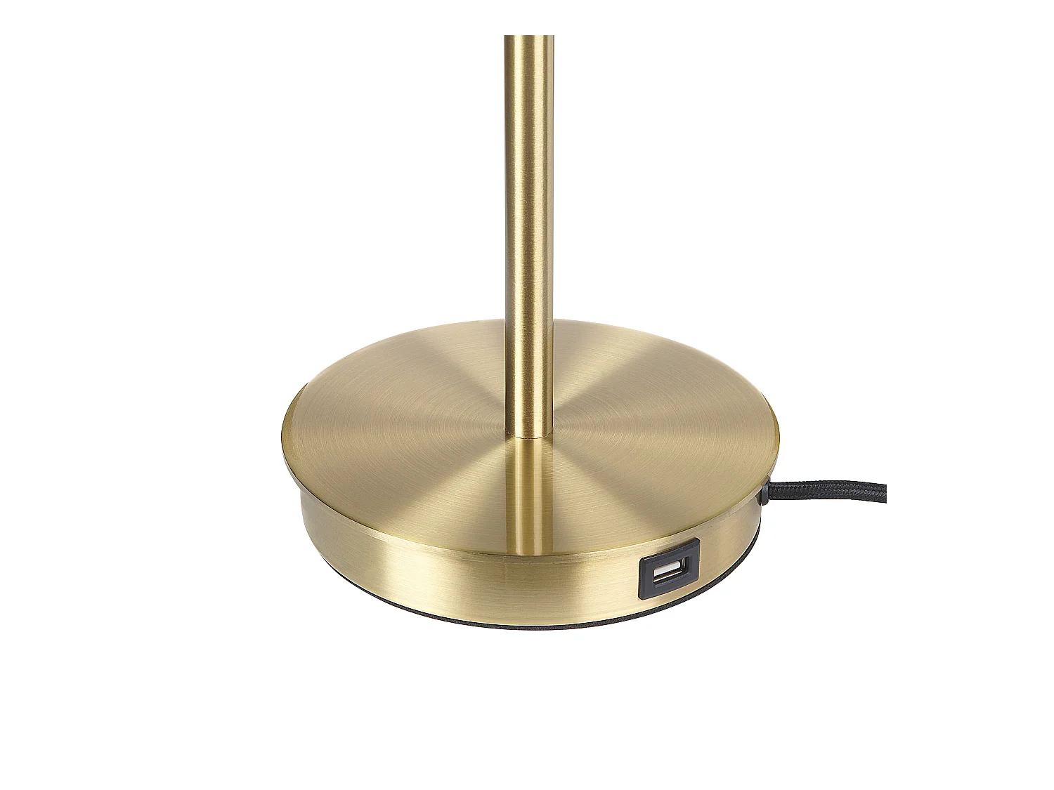 Lampada da tavolo ARIPO con porta USB Metallo Oro