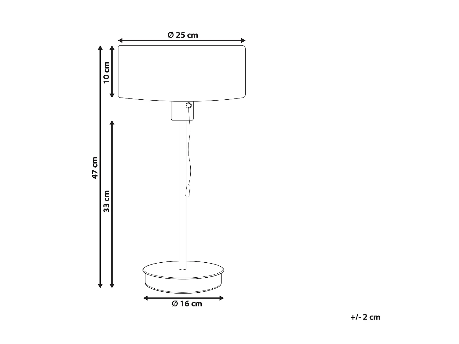 Lampada da tavolo ARIPO con porta USB Metallo Oro