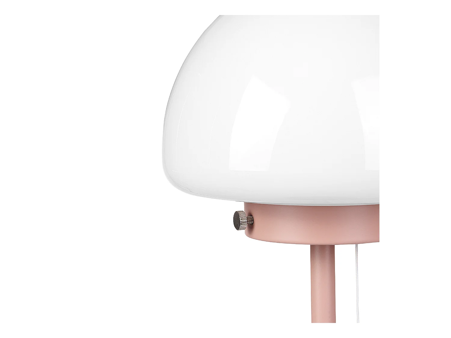 Lampada da tavolo MORUGA Metallo Rosa