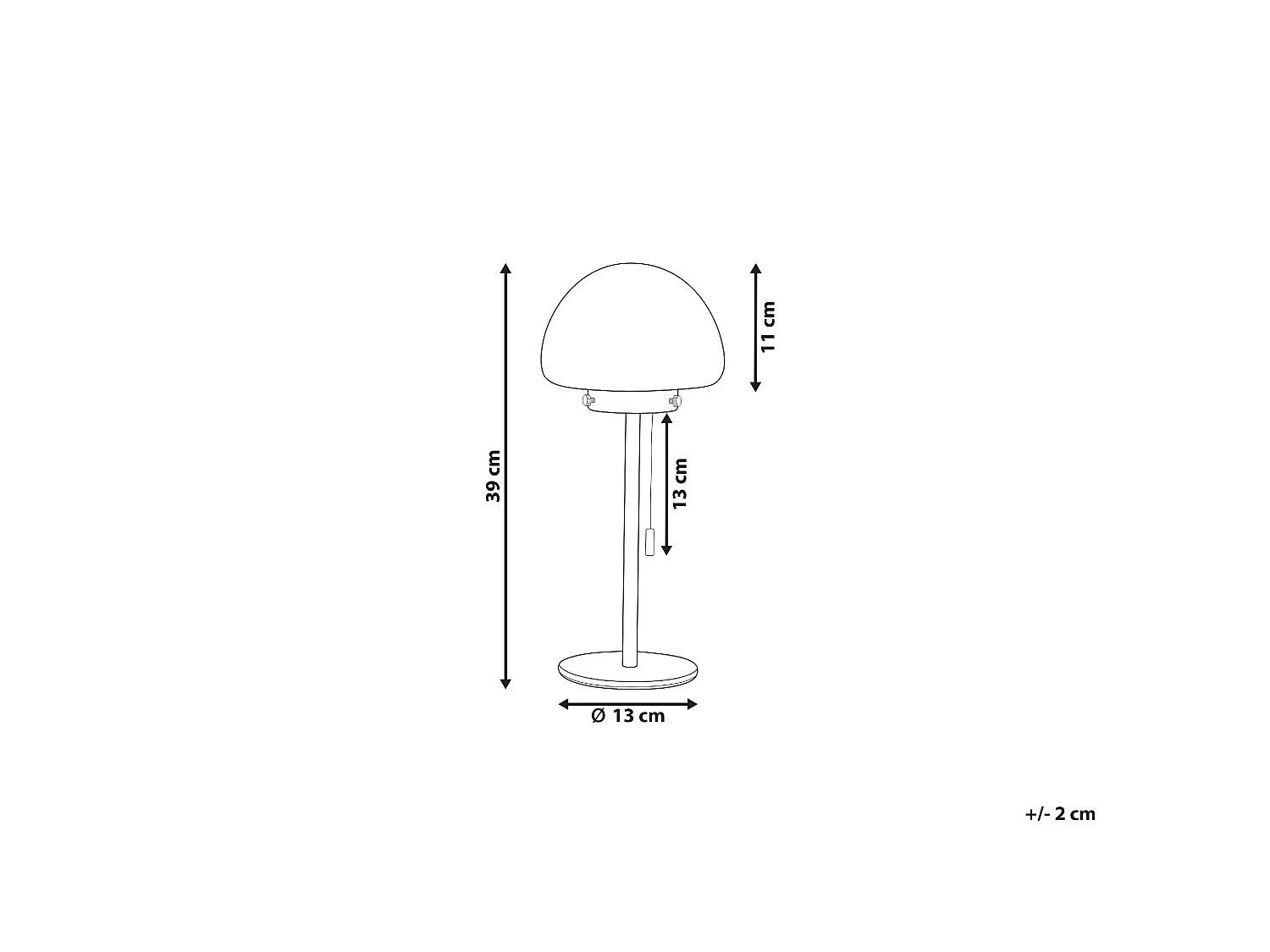 Tafellamp MORUGA Metaal Roze