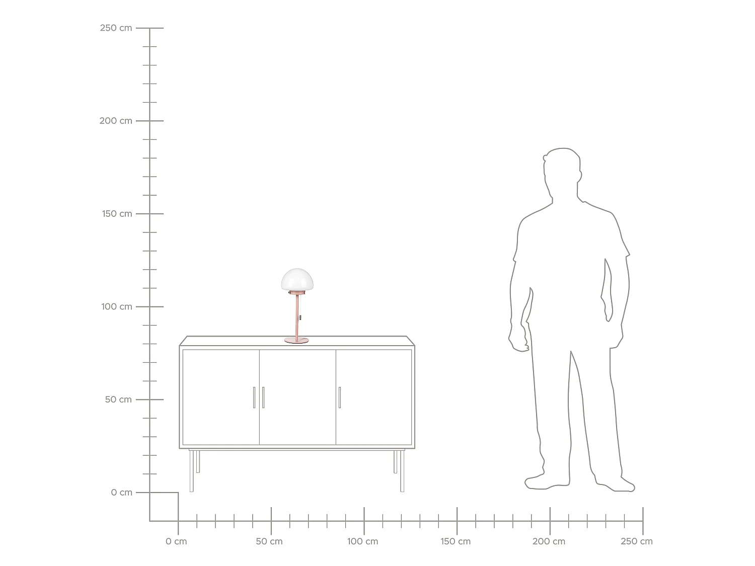 Tafellamp MORUGA Metaal Roze