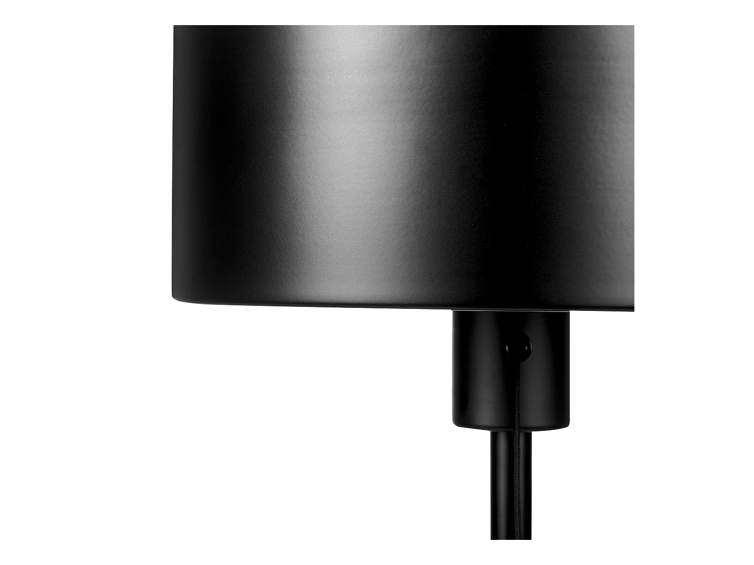 Moderne Tischleuchte mit USB-Anschluss Büro Arbeitszimmer Schwarz Aripo