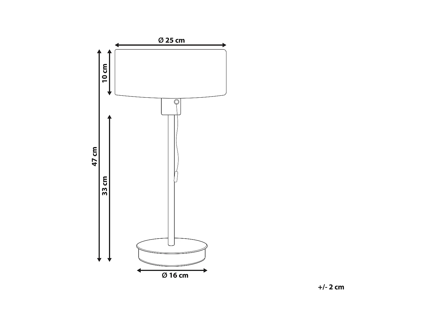 Moderne Tischleuchte mit USB-Anschluss Büro Arbeitszimmer Schwarz Aripo