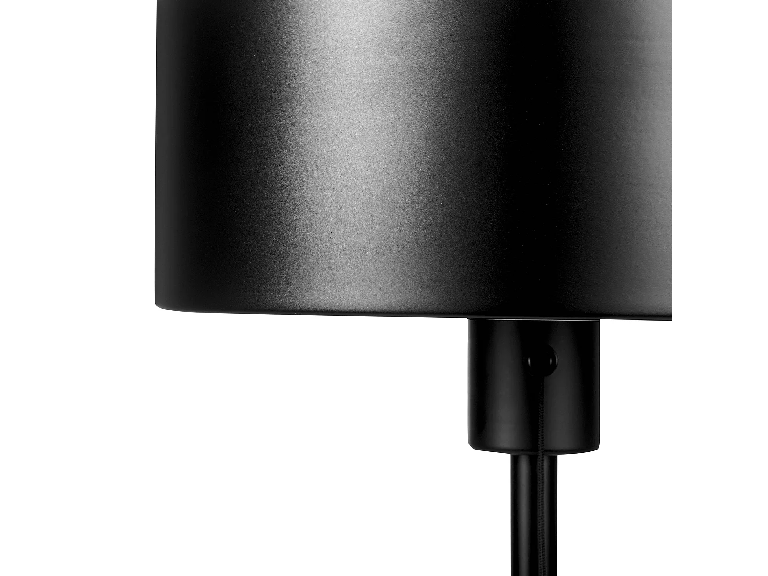 Candeeiro de mesa ARIPO com entrada USB Metal Preto