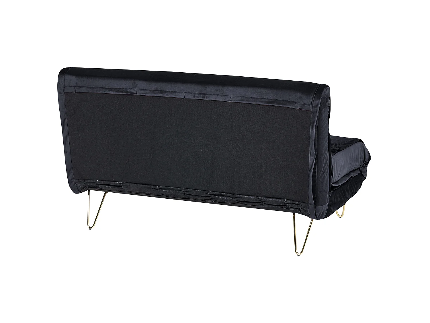 Ensemble de salon 3 places VESTFOLD Velours Noir