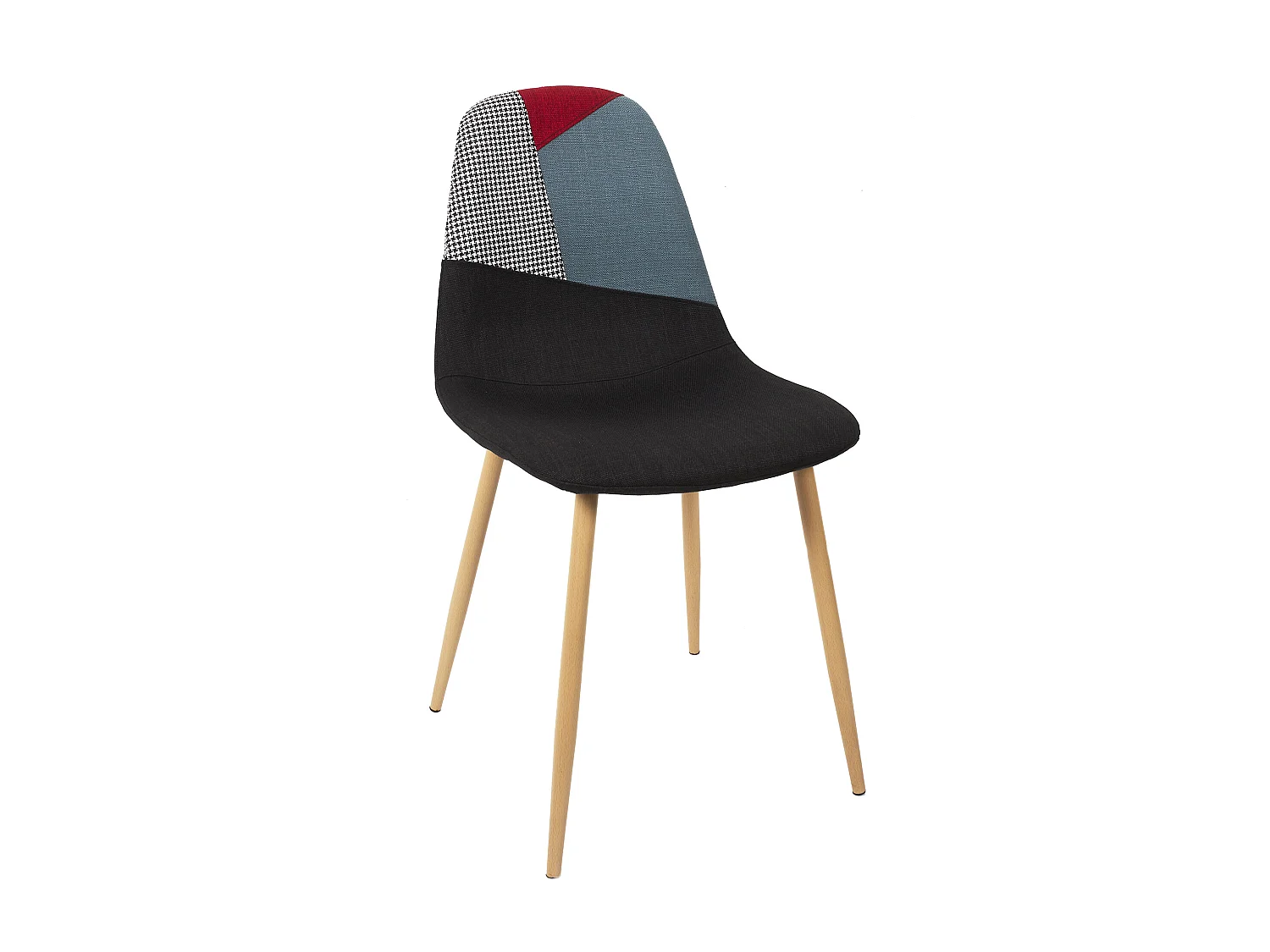 Lot De 2 Chaises First Patchwork Multicolore