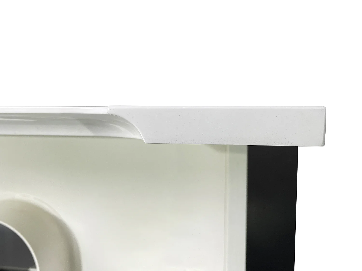 Zwevend wastafelmeubel met dubbel inbouwbekken - Wit - 120 cm - SELITA