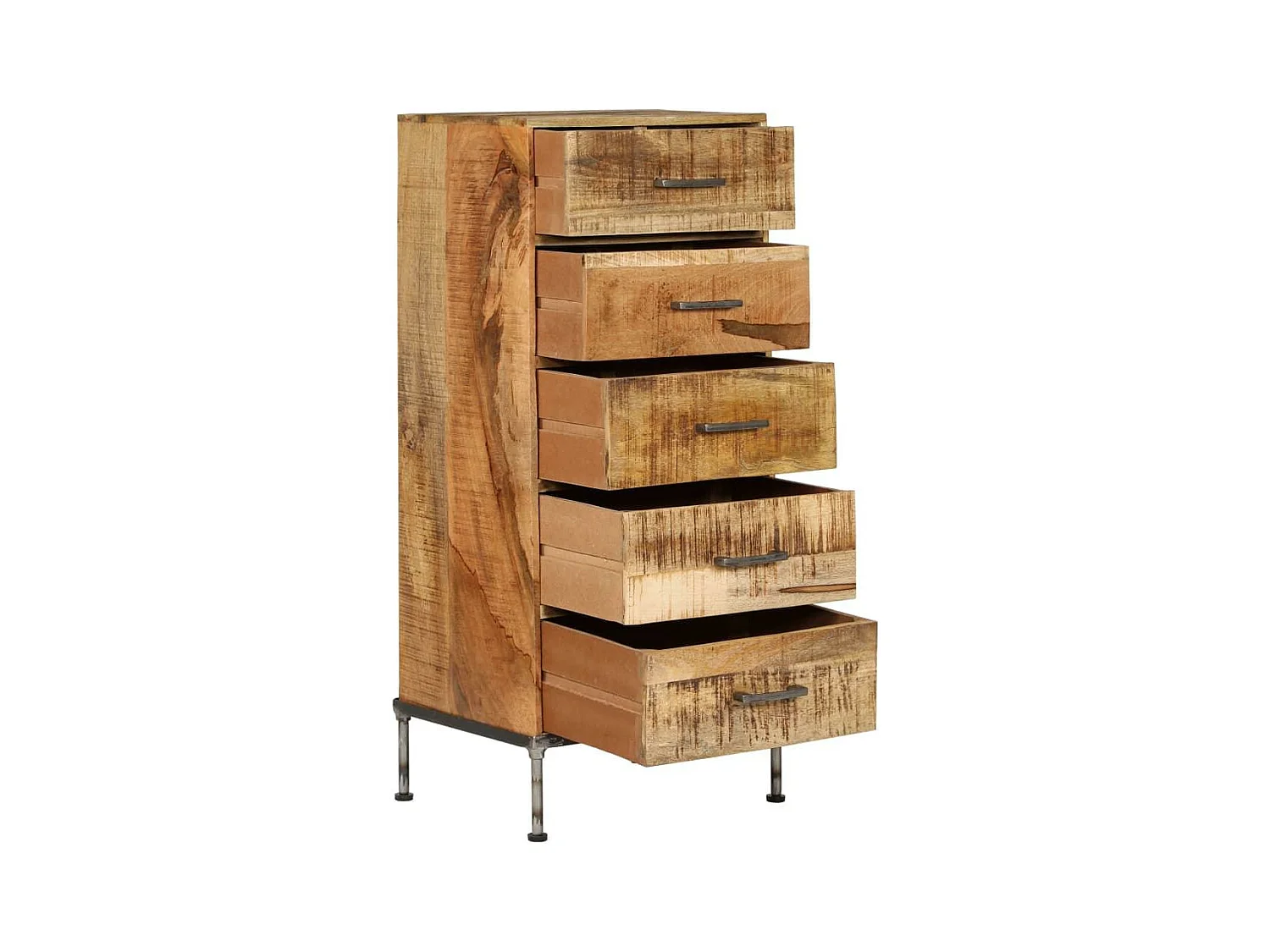 bahut armoire console bois marron 60 x 30 x 75 cm 4402089