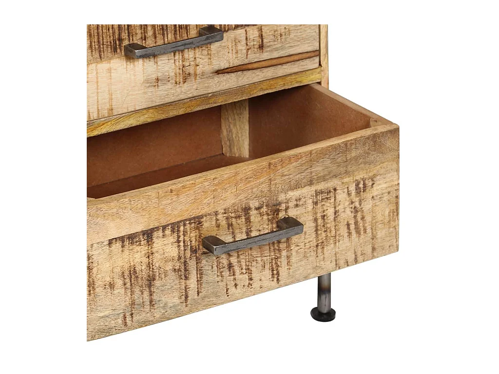 bahut armoire console bois marron 60 x 30 x 75 cm 4402089