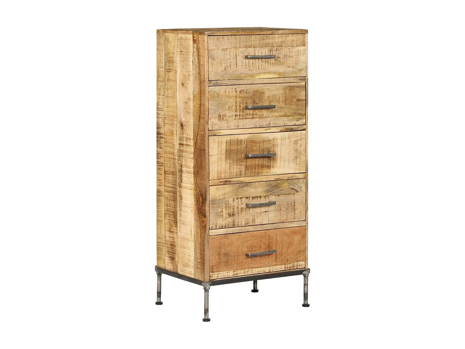 Buffet aparador armário console cômoda 106 cm madeira de mangueira maciça 4402089