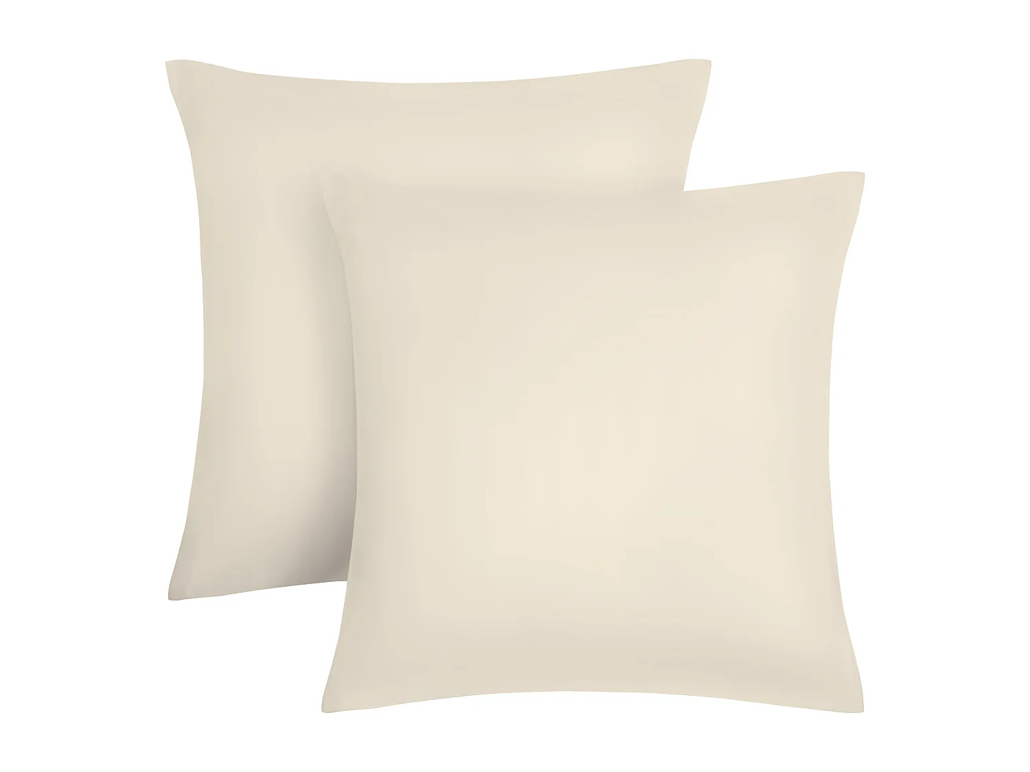 Sengesett i sateng 108 tråder/cm² - Dynetrekk 220 x 240 cm + 2 putevar 63 x 63 cm - Beige - TALORA fra PALACIO