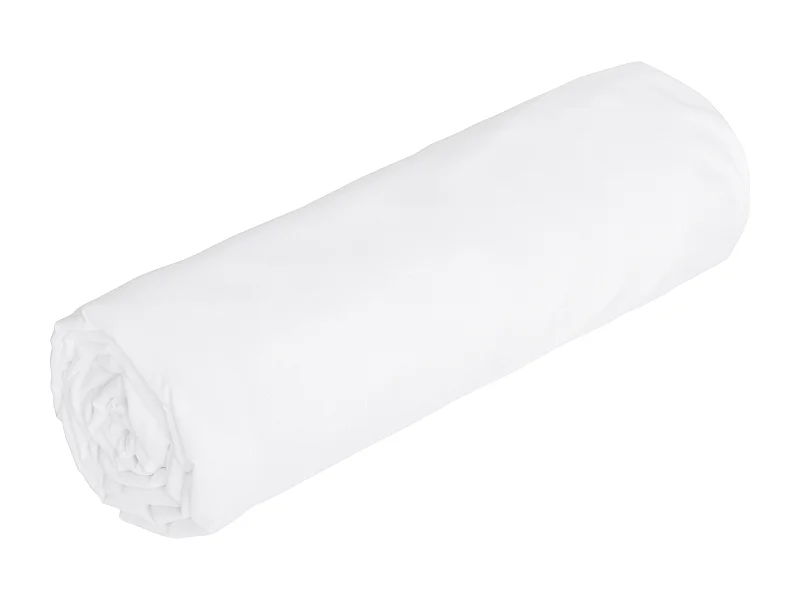 Prześcieradło satynowe 108 nici/cm² - 180 x 200 cm - Zakład 30 cm - Biały - TALORA marki PALACIO