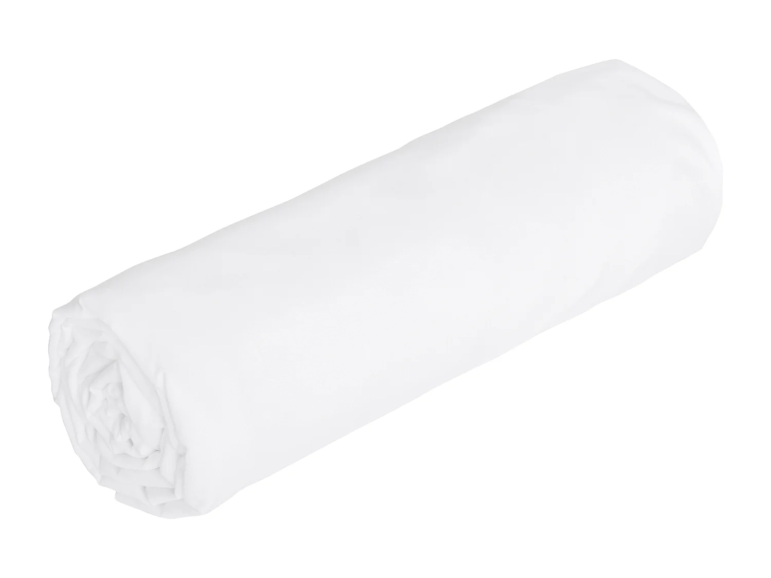 Drap housse en satin 108 fils/cm² - 200 x 200 cm - Bonnet 30 cm - Blanc - TALORA de PALACIO