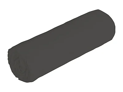 Spannbettlaken - 180 x 200 cm - Satin 108 Fäden/cm² - Höhe 30 cm - Anthrazit - TALORA von PALACIO