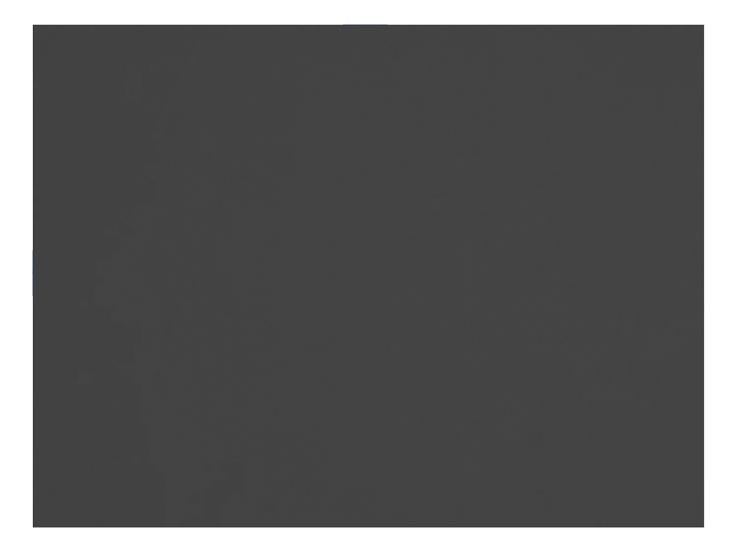 Set van 2 satijnen kussenslopen - 63 x 63 cm - Donkergrijs - TALORA van PALACIO